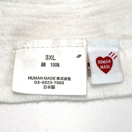  HUMANADE 半袖Tシャツ サイズ 3XL メンズ H10604 ホワイト