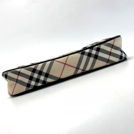  BURBERRY BLUE LABEL バーバリーブルーレーベル ブルーレーベル ノバチェック ベージュ ポーチ レディース