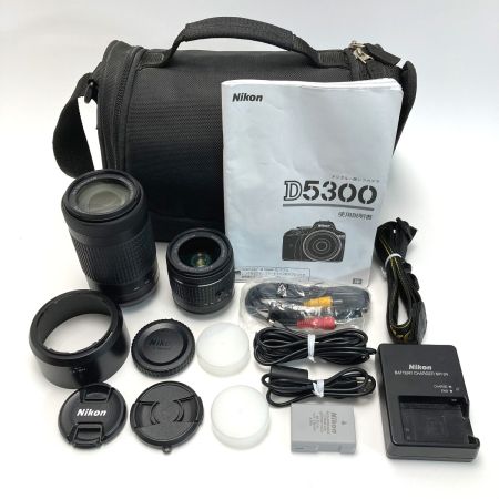  Nikon ニコン D5300 AF-P ダブルズームキット デジタル一眼レフ