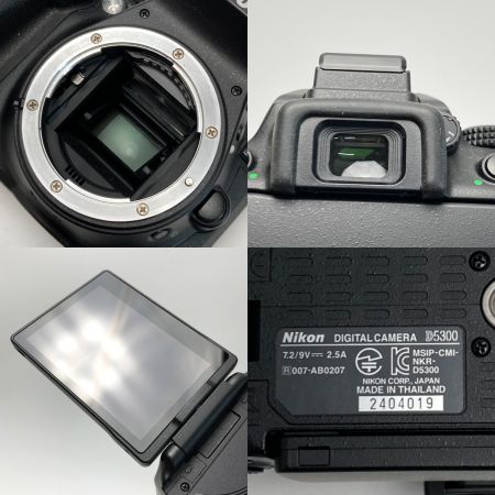  Nikon ニコン D5300 AF-P ダブルズームキット デジタル一眼レフ