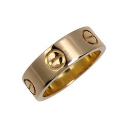 ☆☆ Cartier カルティエ ラブリング K18PG ピンクゴールド #49（9号相当）指輪 Bランク