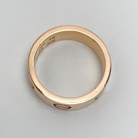  Cartier カルティエ ラブリング K18PG ピンクゴールド #49（9号相当）指輪