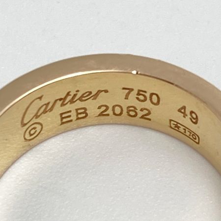  Cartier カルティエ ラブリング K18PG ピンクゴールド #49（9号相当）指輪