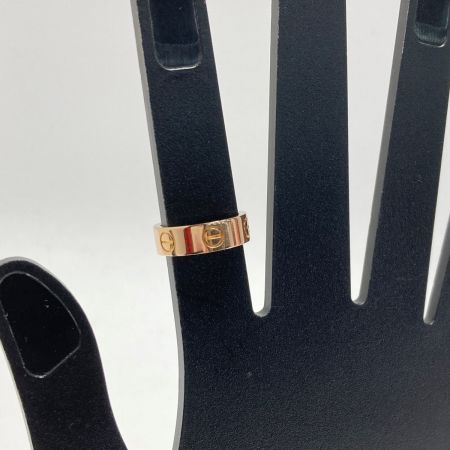  Cartier カルティエ ラブリング K18PG ピンクゴールド #49（9号相当）指輪