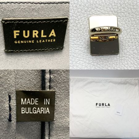  FURLA フルラ ネット NET M TOTE 29 WB00779 マッシュルーム トートバッグ レディース ゴールド金具 布袋有
