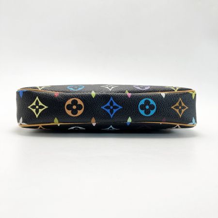  LOUIS VUITTON ルイヴィトン モノグラム マルチカラー ポシェット アクセソワール M92648 ノワール アクセサリーポーチ