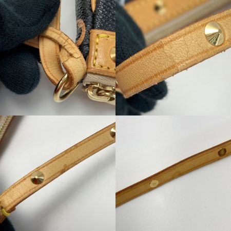  LOUIS VUITTON ルイヴィトン モノグラム マルチカラー ポシェット アクセソワール M92648 ノワール アクセサリーポーチ