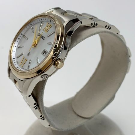  SEIKO セイコー ルキア LUKIA メタルバンド SSVV084/1B35-0AY0 電波ソーラー  腕時計 レディース