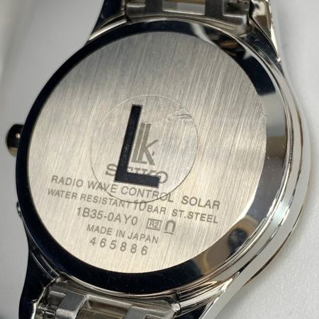  SEIKO セイコー ルキア LUKIA メタルバンド SSVV084/1B35-0AY0 電波ソーラー  腕時計 レディース