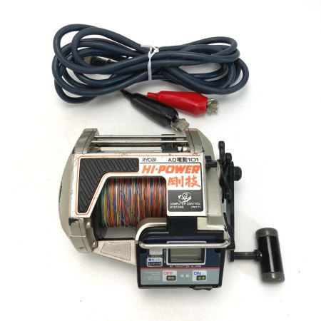  RYOBI リョービ AD電動101 HI-POWER 剛技 電動リール コード付き カウンター誤差有り