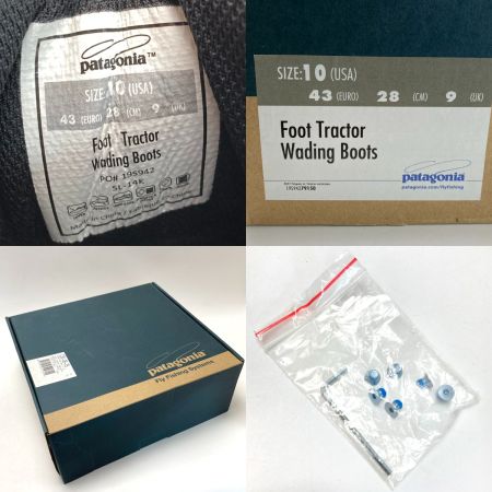  Patagonia パタゴニア フット トラクター ウェーディングブーツ 79150 グレー 28cm 箱付き