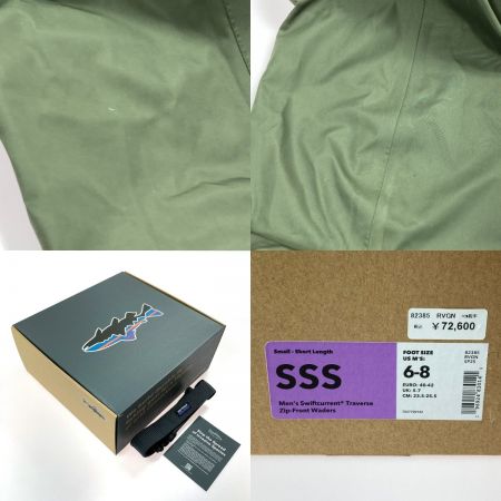  Patagonia パタゴニア スウィフトカレント・トラバース・ジップフロント・ウェーダー 82385 SSS 箱付き