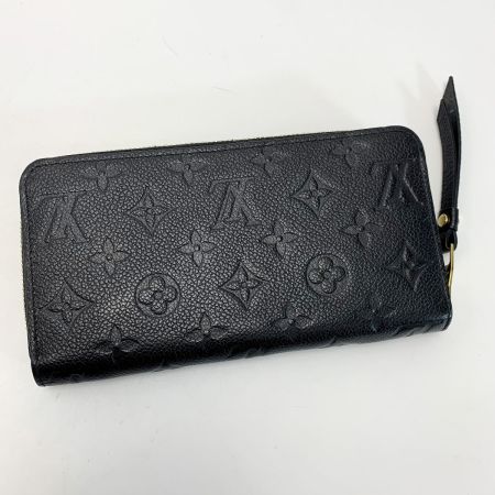  LOUIS VUITTON ルイヴィトン モノグラム・アンプラント ジッピーウォレット M61864 ノワール ラウンドファスナー長財布
