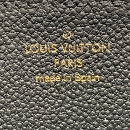  LOUIS VUITTON ルイヴィトン モノグラム・アンプラント ジッピーウォレット M61864 ノワール ラウンドファスナー長財布