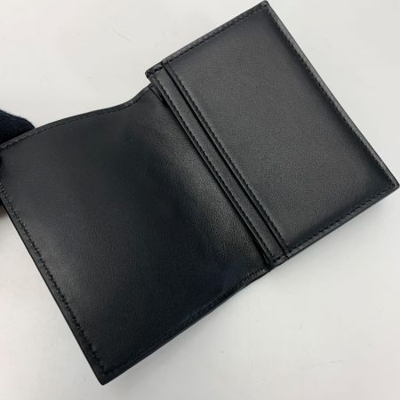  BOTTEGA VENETA ボッテガヴェネタ カーフ ブラック カードケース 名刺入れ 布袋有