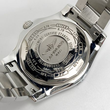  BREITLING ブライトリング アベンジャー2 GMT A32390 ブラック 自動巻き メンズ 腕時計 箱・取説有 AVENGER