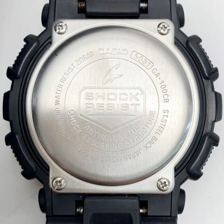  CASIO カシオ CASIO デジアナウォッチ カモフラージュ GA-100CB-1AJF ブラック クォーツ