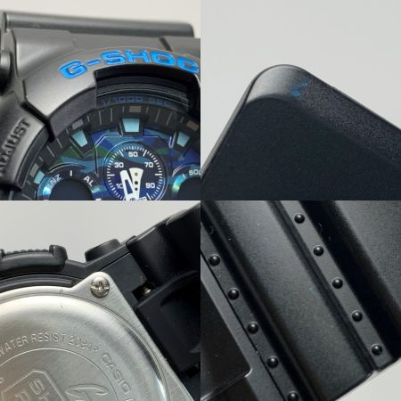  CASIO カシオ CASIO デジアナウォッチ カモフラージュ GA-100CB-1AJF ブラック クォーツ