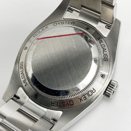  ROLEX ロレックス ミルガウス P番 116400 ブラック 自動巻き メンズ 腕時計 箱・ギャランティ有