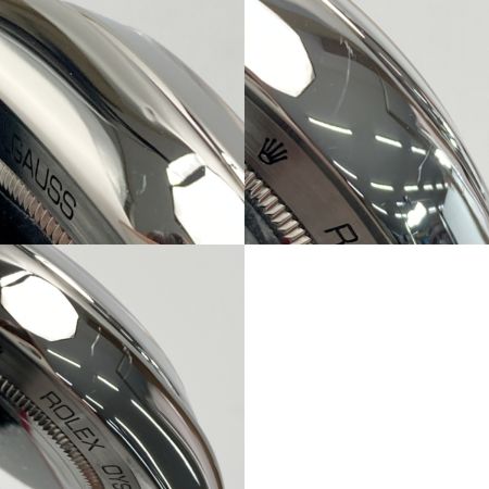  ROLEX ロレックス ミルガウス P番 116400 ブラック 自動巻き メンズ 腕時計 箱・ギャランティ有