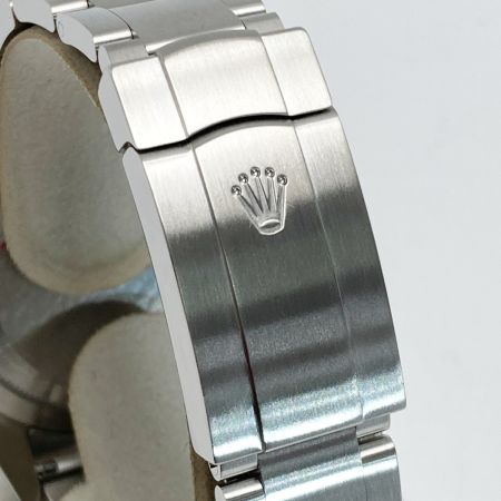  ROLEX ロレックス オイスターパーペチュアル 39 114300 レッドグレープ 自動巻き メンズ 腕時計 箱・ギャランティ有