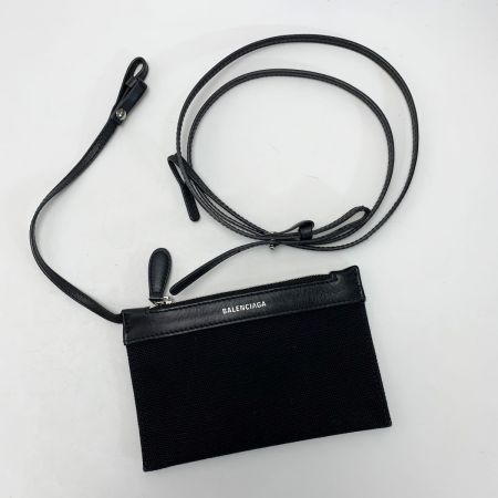  BALENCIAGA バレンシアガ ネイビーカバ XS 390346 ブラック 2WAYバッグ  レディース ショルダーストラップ・ポーチ有