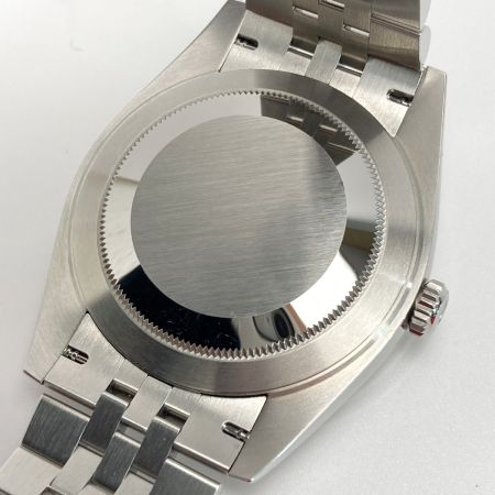  ROLEX ロレックス デイトジャスト41 10Pダイヤ SS/WG 126334 グレー 自動巻き メンズ 腕時計 箱・ギャランティ有