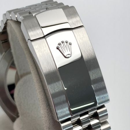  ROLEX ロレックス デイトジャスト41 10Pダイヤ SS/WG 126334 グレー 自動巻き メンズ 腕時計 箱・ギャランティ有