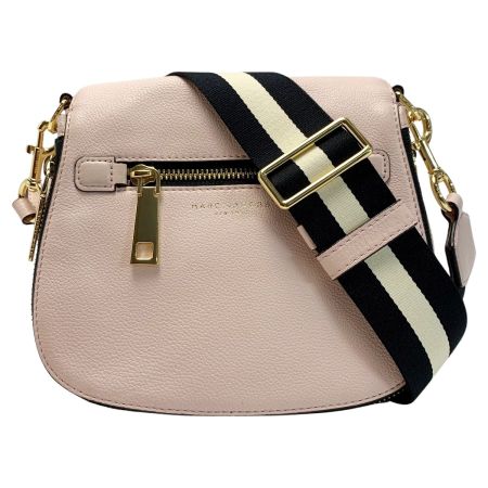  MARC JACOBS マークジェイコブス ライトピンク ショルダーバッグ レディース ゴールド金具