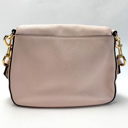 MARC JACOBS マークジェイコブス ライトピンク ショルダーバッグ レディース ゴールド金具