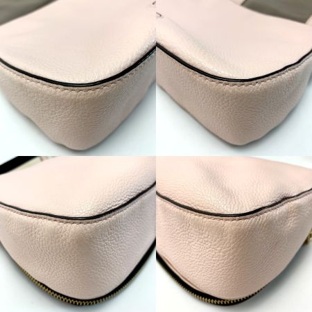  MARC JACOBS マークジェイコブス ライトピンク ショルダーバッグ レディース ゴールド金具