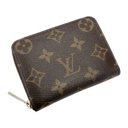 ☆☆ LOUIS VUITTON ルイヴィトン モノグラム ジッピーコインパース M60067 ブラウン コインケース 財布 Bランク