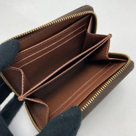  LOUIS VUITTON ルイヴィトン モノグラム ジッピーコインパース M60067 ブラウン コインケース 財布