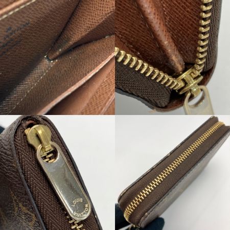  LOUIS VUITTON ルイヴィトン モノグラム ジッピーコインパース M60067 ブラウン コインケース 財布