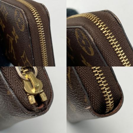  LOUIS VUITTON ルイヴィトン モノグラム ジッピーコインパース M60067 ブラウン コインケース 財布