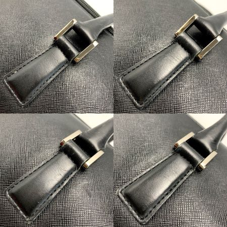  BURBERRY バーバリー レザー ブラック ミニボストンバッグ ドラム型 シルバー金具