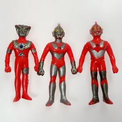 ☆☆  BANDAI ソフビ キングザウルスシリーズ ウルトラマン シンマン マオトラ 3体セット Cランク