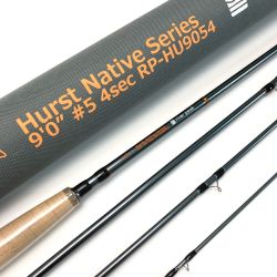 ☆☆ river peak Hurst Native 9'0" #5 RP-HU9054 フライロッド ケース付き Bランク