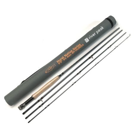  river peak Hurst Native 9'0" #5 RP-HU9054 フライロッド ケース付き