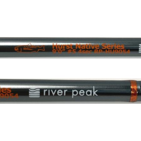  river peak Hurst Native 9'0" #5 RP-HU9054 フライロッド ケース付き