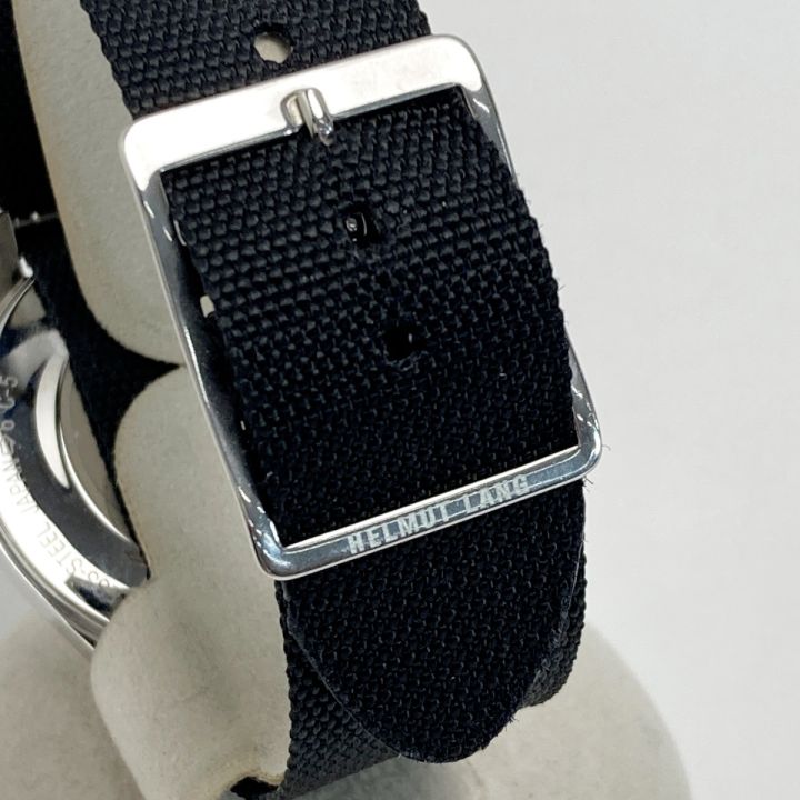 HELMUT LANG ヘルムートラング 替えベルト付き 手巻き メンズ 腕時計