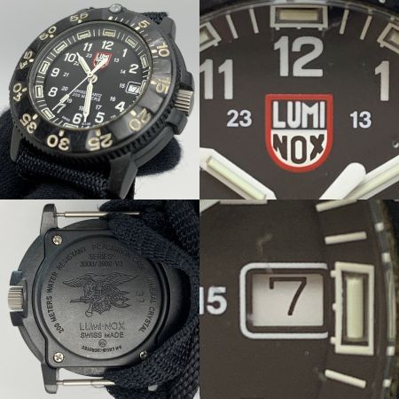  LUMINOX ルミノックス 3000-3900V3 ブラック 腕時計 クォーツ ケース有