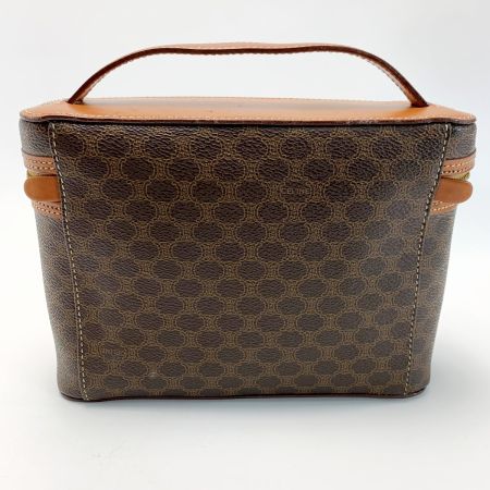  CELINE セリーヌ マカダム柄 MC96 メイクポーチ バニティバッグ  レディース