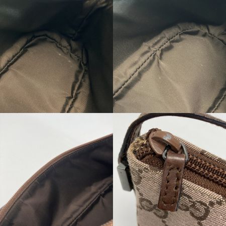  GUCCI グッチ GGキャンバス アクセサリーポーチ 039・1103・2123 ピンク/ブラウン ハンドバッグ