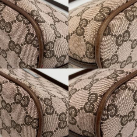  GUCCI グッチ GGキャンバス アクセサリーポーチ 039・1103・2123 ピンク/ブラウン ハンドバッグ