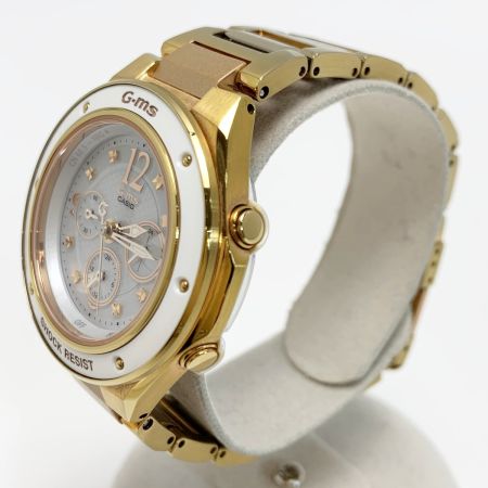  CASIO カシオ Baby-G  ステンレススチール MSA-7100DJ-4AJF ゴールド 電波ソーラー 腕時計