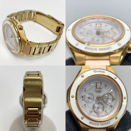  CASIO カシオ Baby-G  ステンレススチール MSA-7100DJ-4AJF ゴールド 電波ソーラー 腕時計