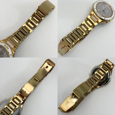  CASIO カシオ Baby-G  ステンレススチール MSA-7100DJ-4AJF ゴールド 電波ソーラー 腕時計