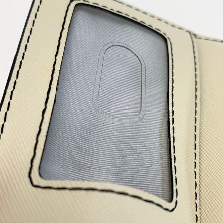  MARC JACOBS マークジェイコブス カードケース キーリング付 M0015056 272 アイボリー 財布 コインケース パスケース