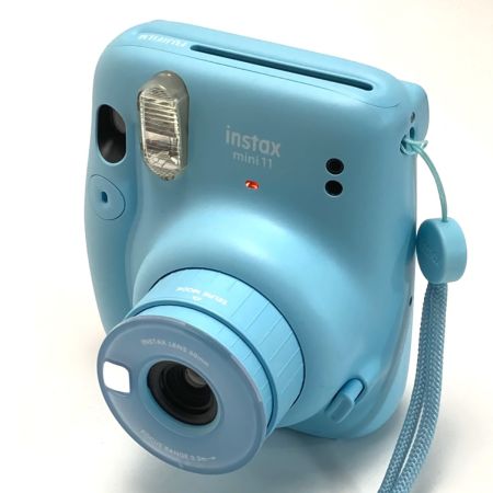  FUJIFILM フジフィルム instax mini11 チェキ 箱付き インスタントカメラ mini11 スカイブルー